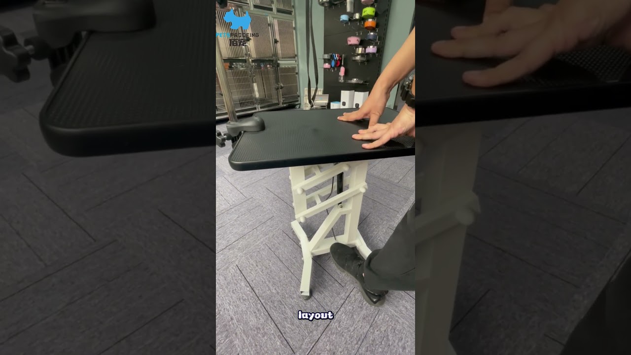 Pet air pump lifting grooming table: a balance between practicality and beauty