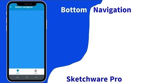 USANDO Bottom Navigation (Sketchware Pro)