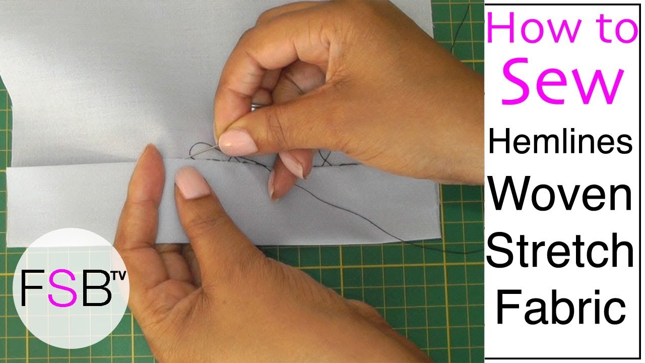 3 Ways on How to Hem Stretchy Fabric WITHOUT IT Getting Wavy (no serger)