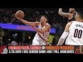 Portland Trail Blazers vs Cleveland Cavaliers - Full Game Highlights - February 25, 2019
