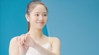 横田真悠、キュートな笑顔＆美肌披露！　「ヴィート」新CM「なくす先のなりたい肌へ」編＆メーキング