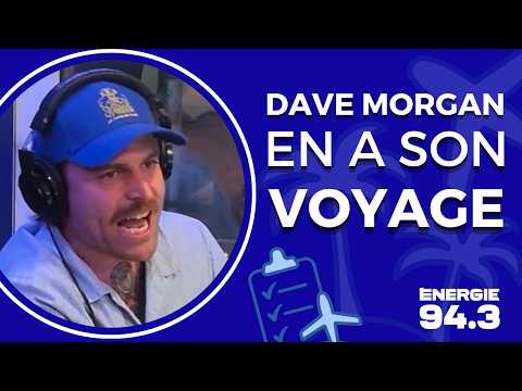 «ÇA M'ÉNARVE😠!»: Dave Morgan et son palmarès vacances pour jaloux