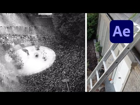 How To Get The Security Cam Look in After Effects - TUTORIAL