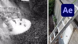 How To Get The Security Cam Look in After Effects - TUTORIAL