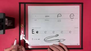 Lowercase e Practice
