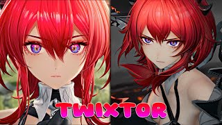 Arknights Endfield Laevatain Twixtor Clips 4K60Fps