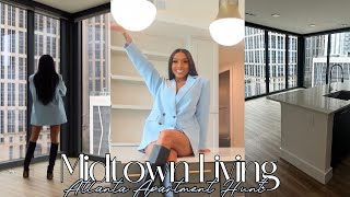 MOVING VLOG! MIDTOWN ATLANTA APARTMENT TOURS, LUXURY HIGH RISE LIFE, &amp; I&#39;M AN APARTMENT LOCATOR NOW!