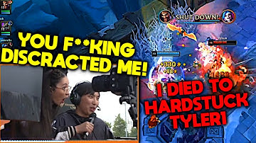 Doublelift Gets DISCRACTED and Dies to Hardstuck Tyler1