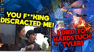 Doublelift Gets DISCRACTED and Dies to Hardstuck Tyler1