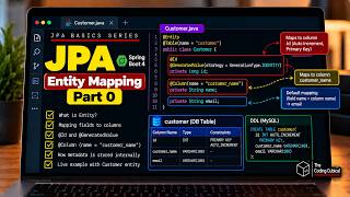Details JPA Entity Mapping in Spring Boot 4 | @Entity, @Id, @Column & @GeneratedValue | Part 0 Guide