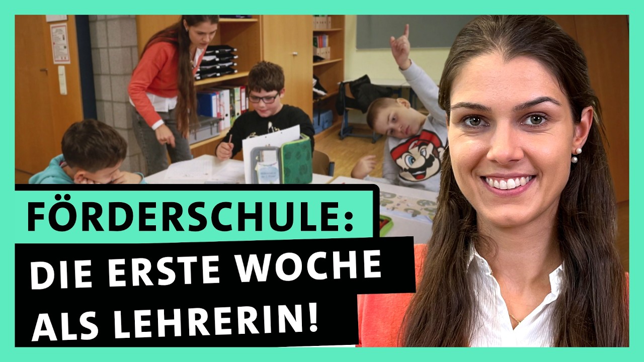 Lehrerin an der Förderschule: Die erste Woche! | Schule | alpha Uni