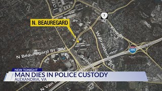 Man dies in police custody in Alexandria