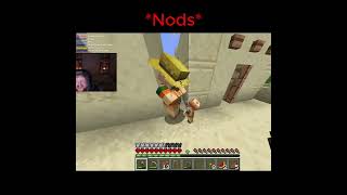 Caseohs Reaction To Minecraft Kid Villagers#caseoh #minecraft #shorts #wigitachi