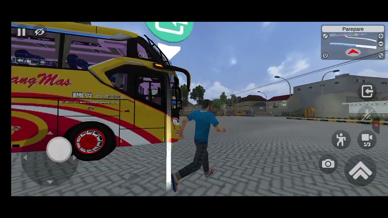 Bus Trip pare pare !! Game bus simulator