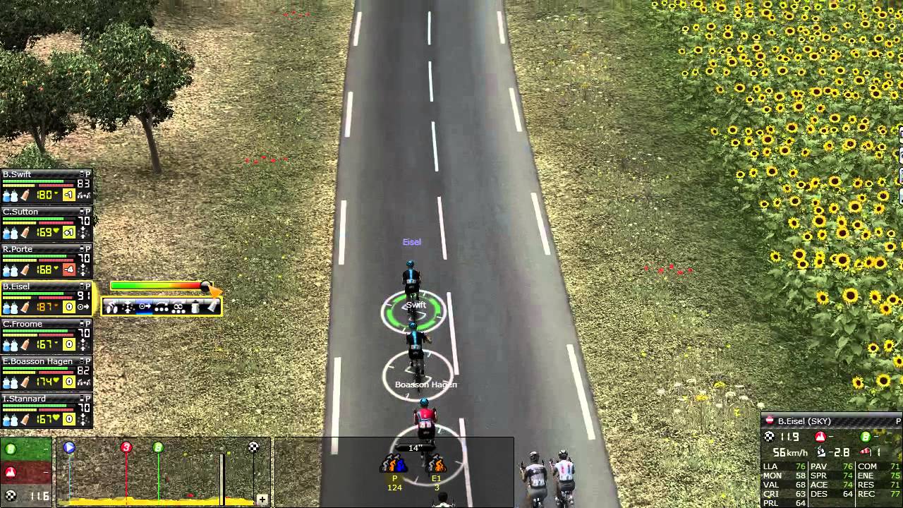 Pro Cycling Manager 2023 : SPRINT GAMEPLAY // Giro ft. Mads Pedersen 