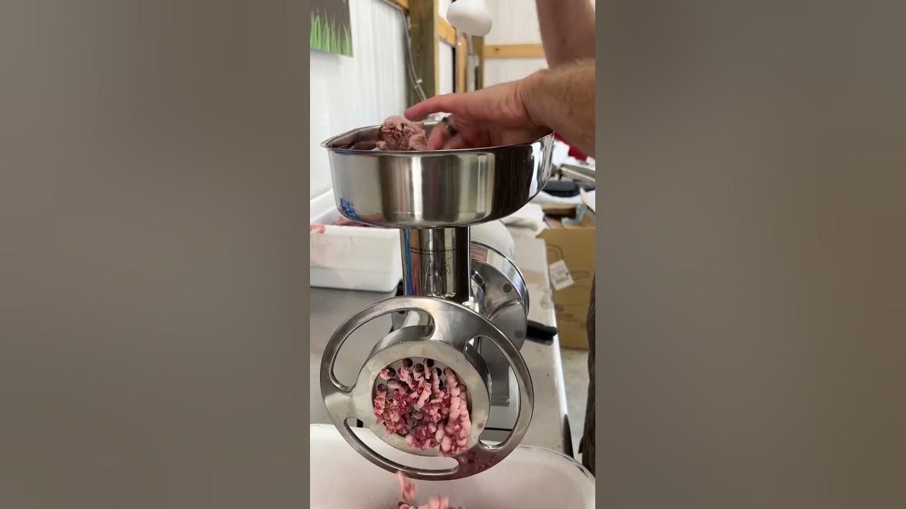 You Should ALWAYS Grind Deer Meat with Wagyu Brisket Trimmings… shorts