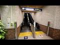 【三菱製】阪急 西山天王山駅ホーム　昇りエスカレーター