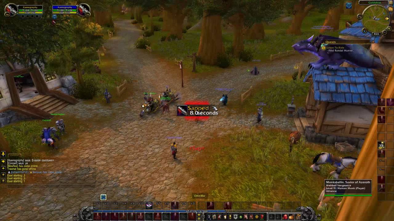 "Xuenogrophy-Tichondrius" 36 WW Monk twink with a rogue.