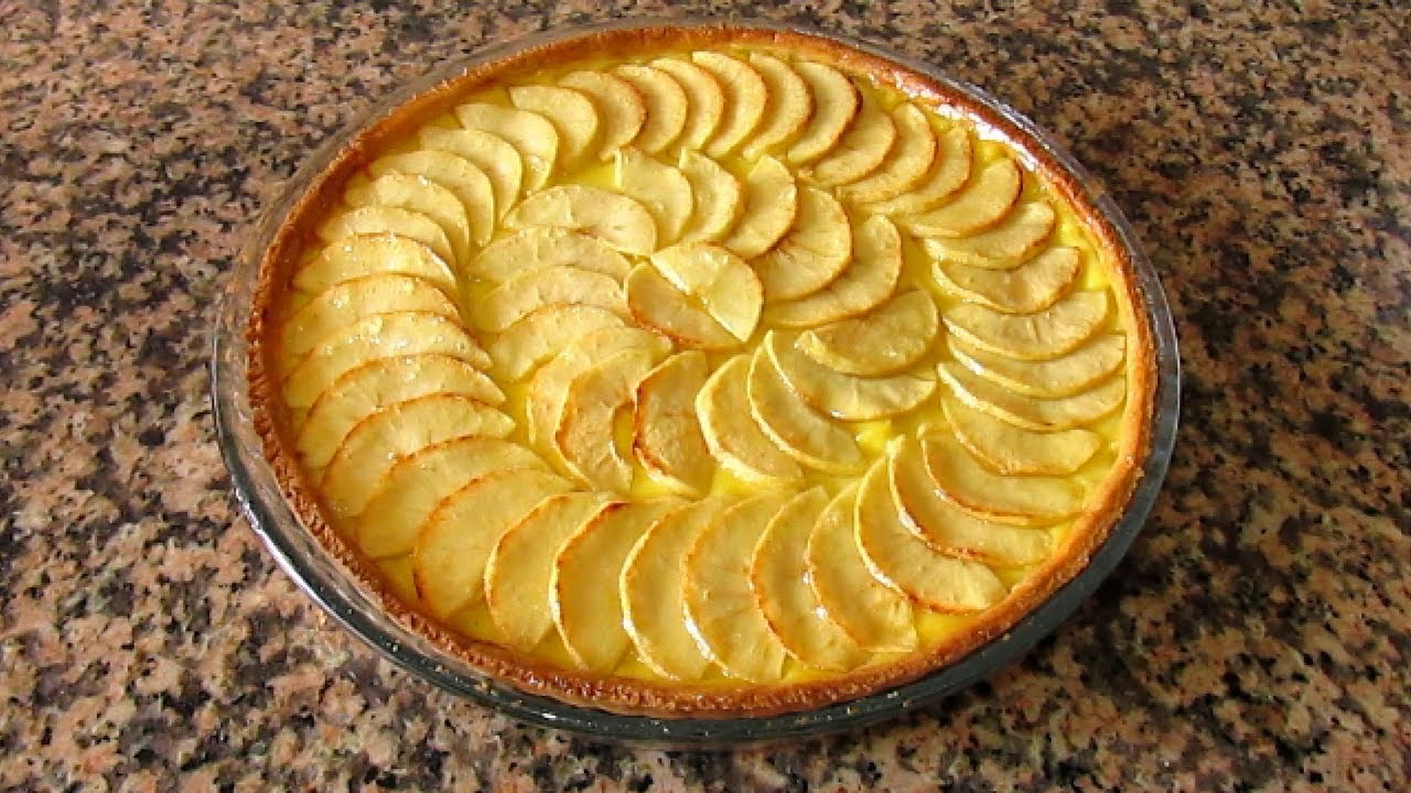 tarte aux pommes /ثارث التفاح اللذيذة بطريقة سهلة ومبسطة