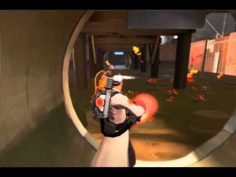 TF2 2fort - Medic Sewer Battle - YouTube