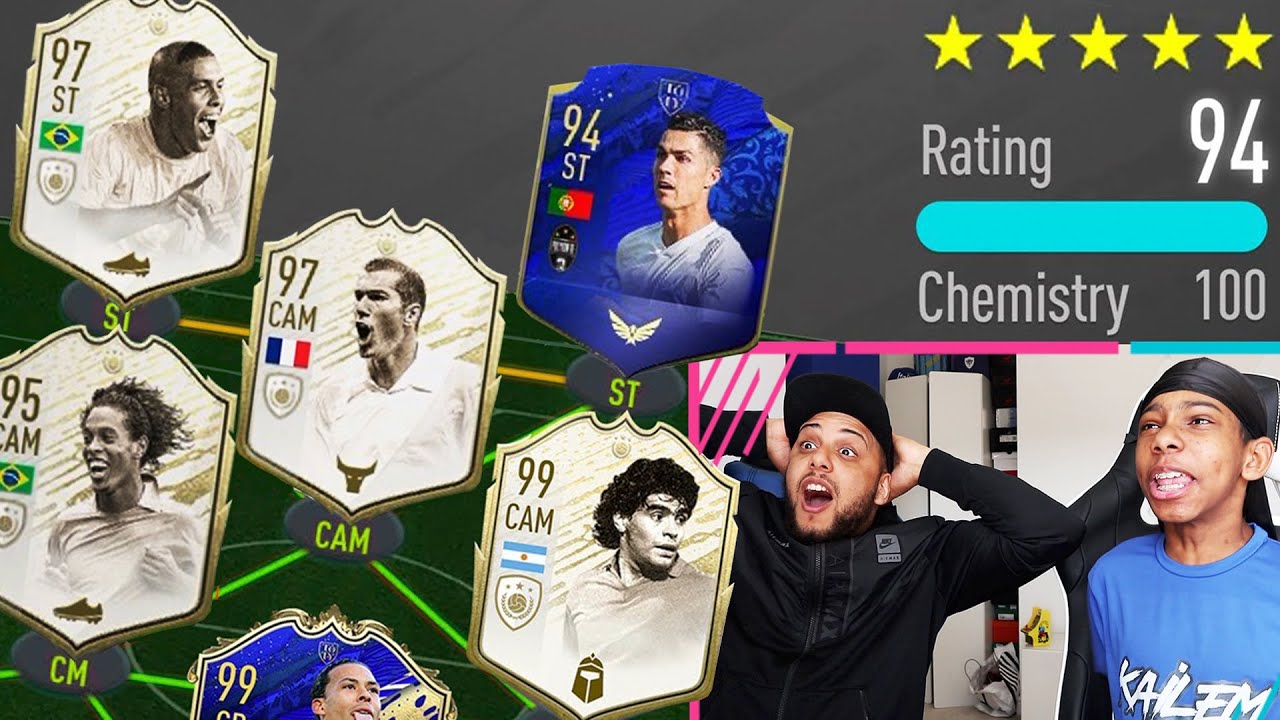 Can I Beat My Dad in a FUT Draft Challenge! FIFA 20