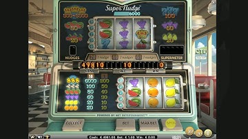 NetEnt - Super Nudge 6000 - Gameplay Demo