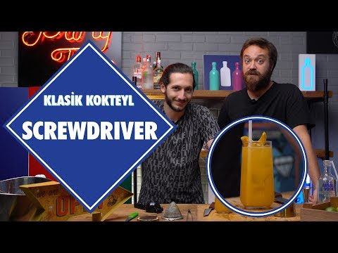 Screwdriver Kokteyli Nasıl Yapılır ? (Votka + Portakal)