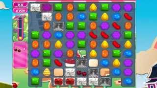 Candy Crush Saga Level 744  - HARD LEVEL!