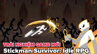 Trải nghiệm game Stickman Survivor: Idle RPG cùng người que chiến đấu lôi cuốn screenshot 4