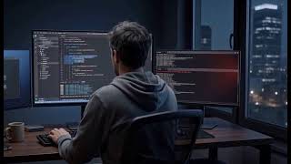 Programmer Fixes a Build Error at Night | No Copyright | CC BY 4.0