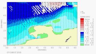 Hydrosoft SA: MIKE3-NH modeling of tidal currents around Cacouna-LNG project harbor