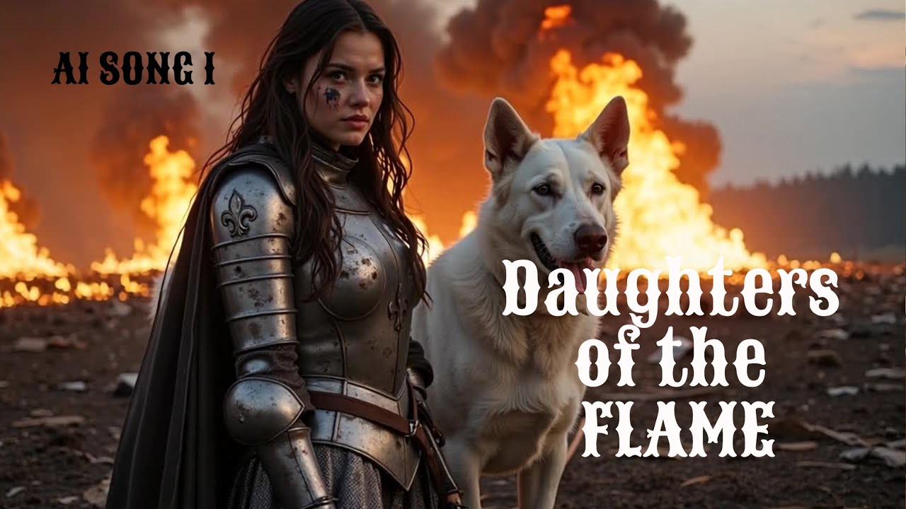 Daughters of the flame | Warrior Women | AI song.
