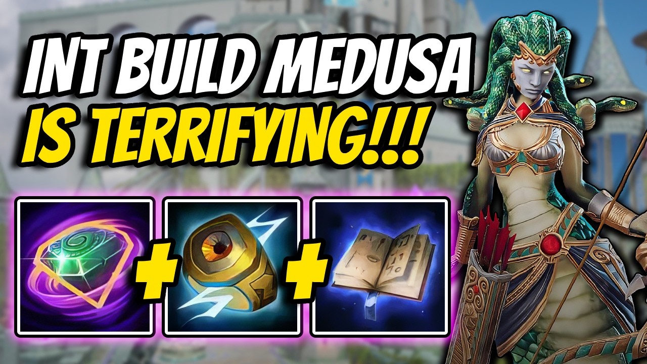FULL INT MEDUSA is a DAMAGE MONSTER in SMITE 2 JOUST