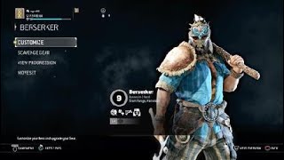 (For honor) Berserker hero fest execution