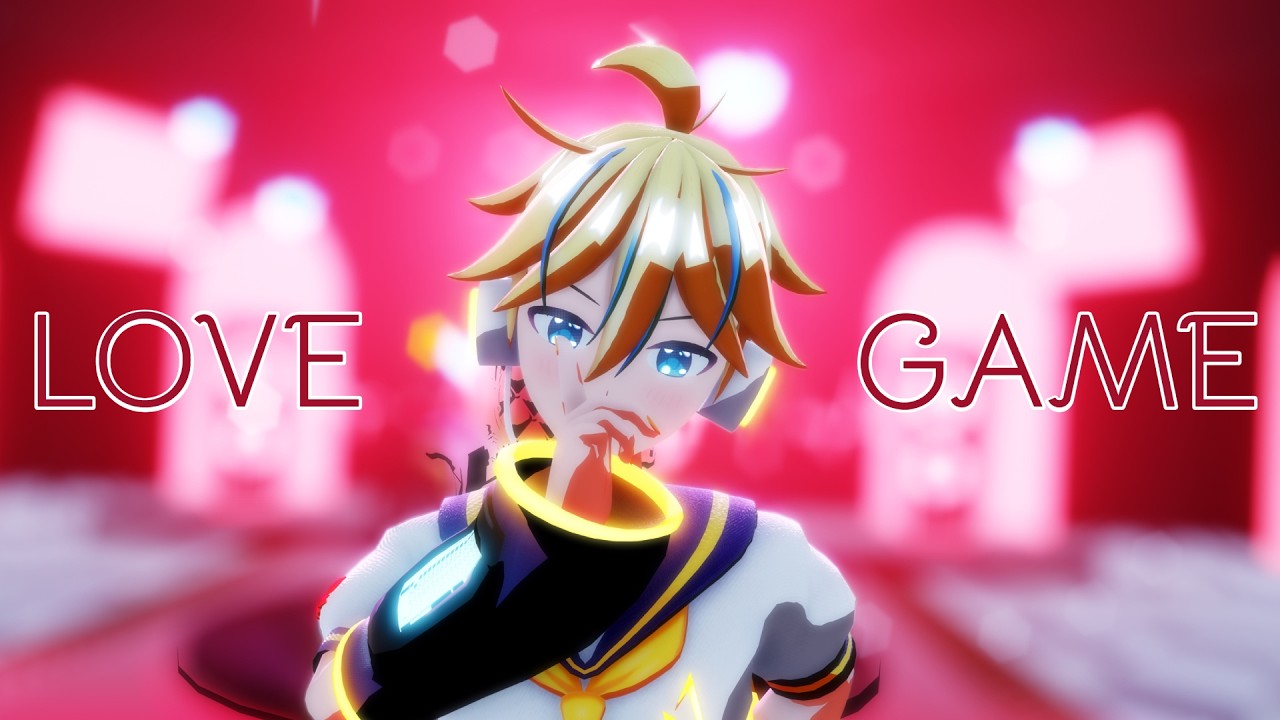 LOVE GAME【Motion DL】Kagamine Len - sub español - YouTube