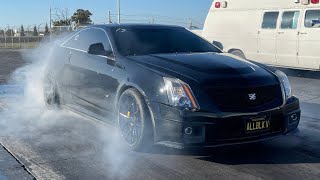 **The CTS-V Gets 20” Verde Wheels Powder-Coated **