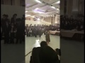 Bobov45 rebbe dancing mitzvah tantz  family wedding in israel