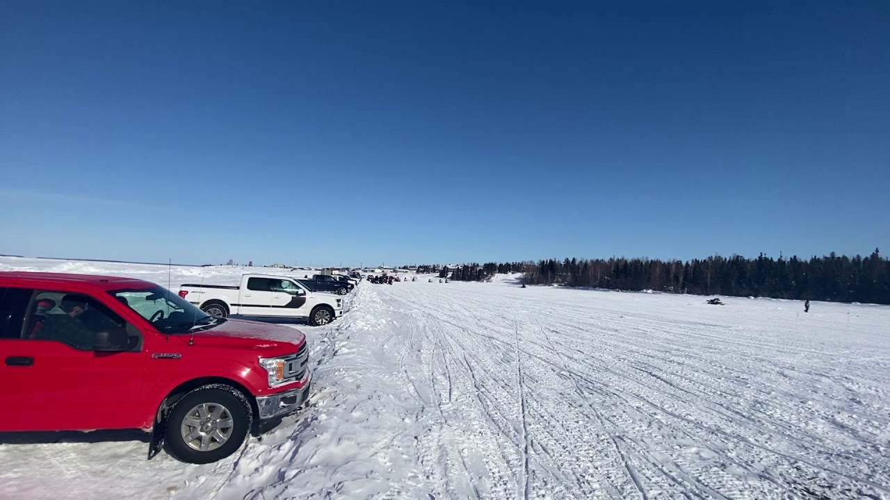 Wollaston Lake 2020 Winter Festival Drag Race 600cc Improve Finals