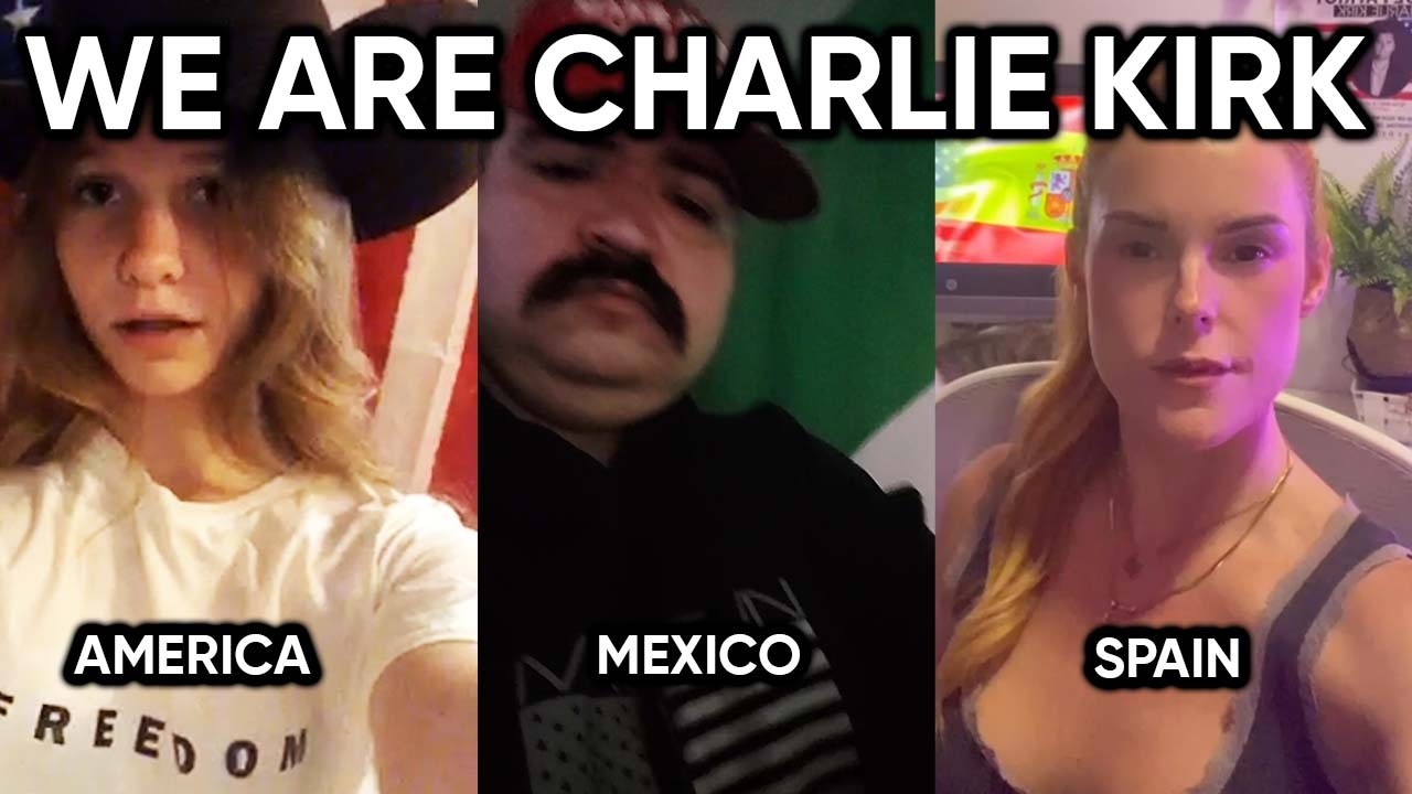 Global Tribute Videos Pour In: Supporters From Every Continent Say I Am Charlie Kirk