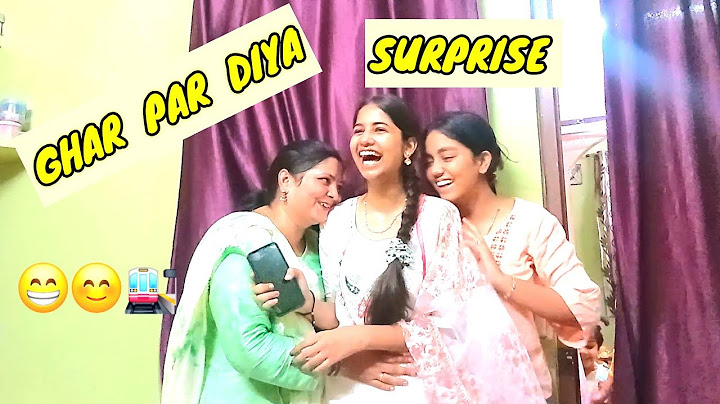 Ghar pahuchkar diya Surprise | Surprise video | adidas surprise song
