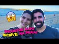 VLOG - OLHA O QUE ENCONTREI NA PRAIA + UM DIA COMIGO - Thamyê Baseggio