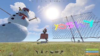 Rust Shrinkgrow Ray Plugin - New Sanctuary Feature