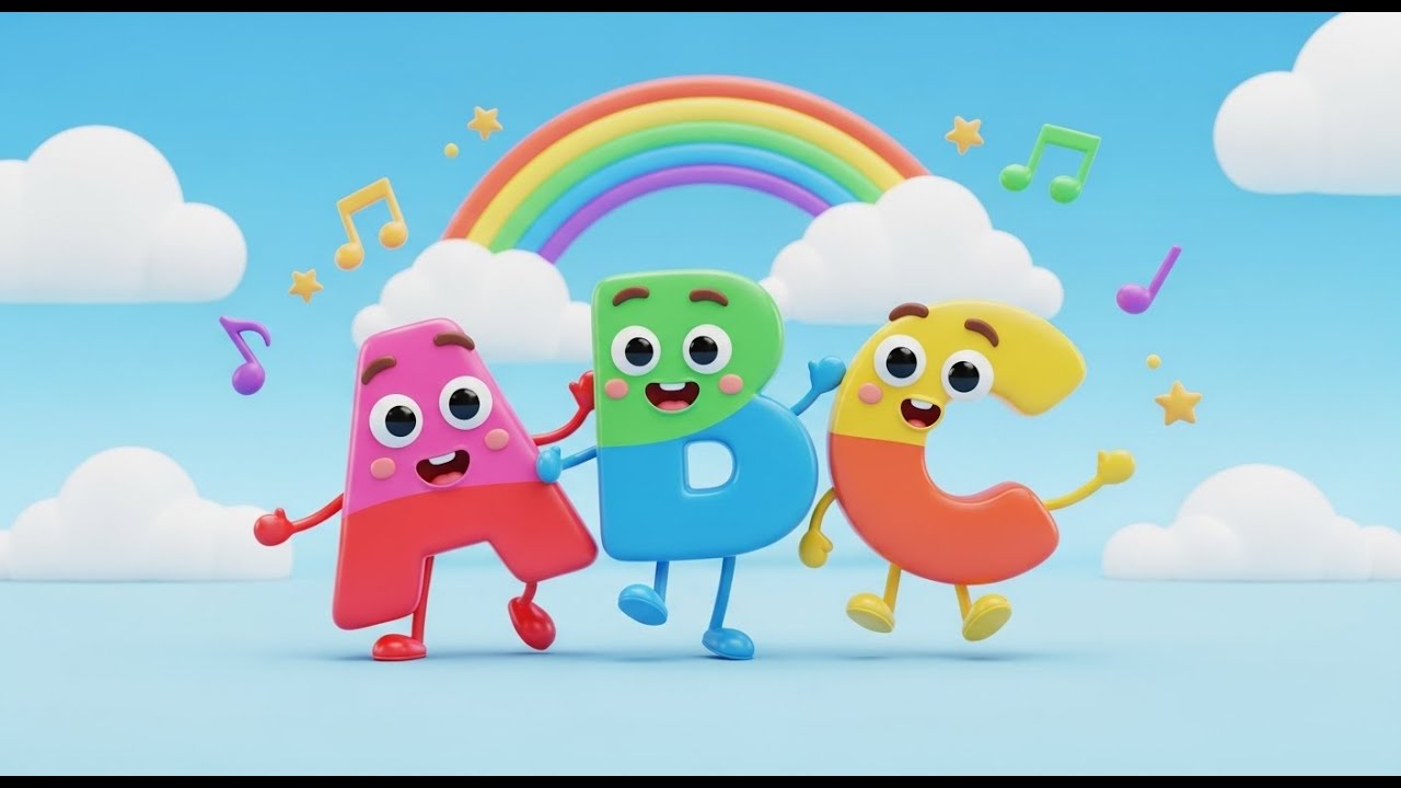 ABC Song with Dancing Letters💃✨