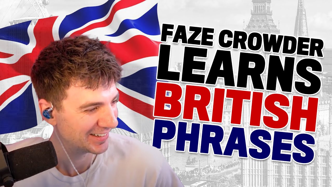 Crowder tries to guess what popular British Slang means! | ATL FaZe