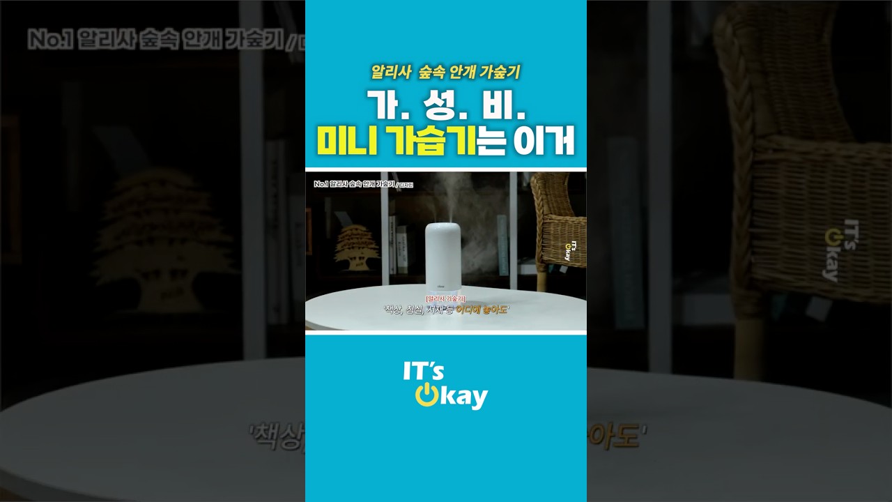 2025 미니 가습기 추천 가성비 제품ㅣ알리사 숲속 안개 가숲기 #미니가습기 #미니가습기추천 #가습기추천