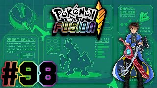 Pokemon Infinite Fusion Blind Playthrough with Chaos part 98: Vs Cinnabar Leader Blaine