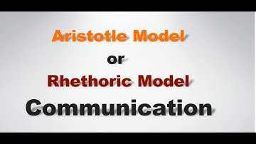Aristotle model of communication