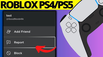 How To Report Player on Playstation Roblox PS4/PS5