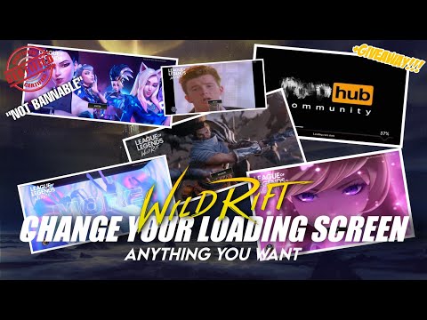 How To Change Your Log-in Screen (Tutorial) GIVEAWAY #11 | League Of Legends: Wild Rift
