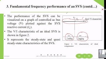 (power system operation and control) video 7